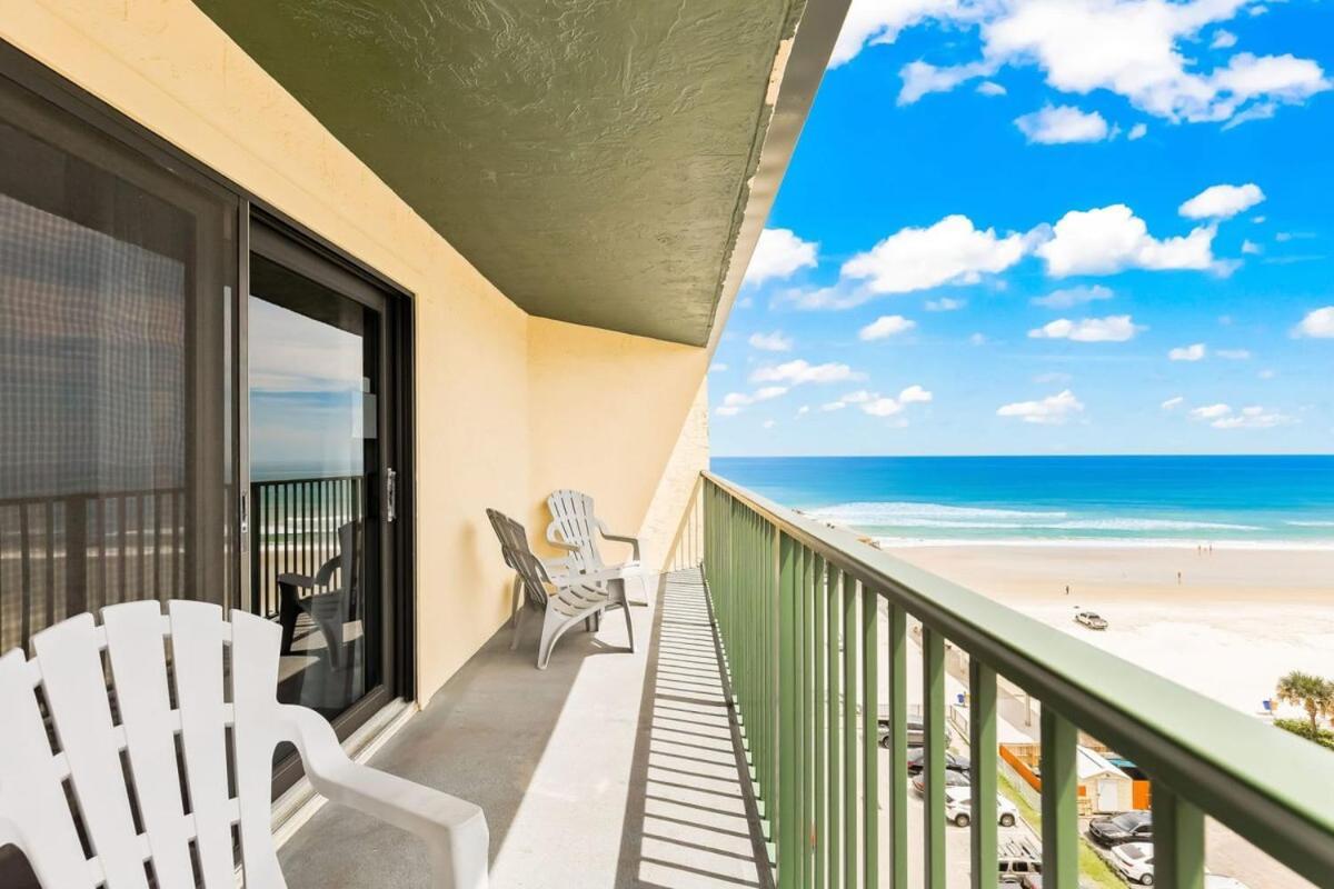 Ocean Views From Your Private Balcony! Sunglow Resort 907 By Brightwild Daytona Beach Shores Exteriér fotografie