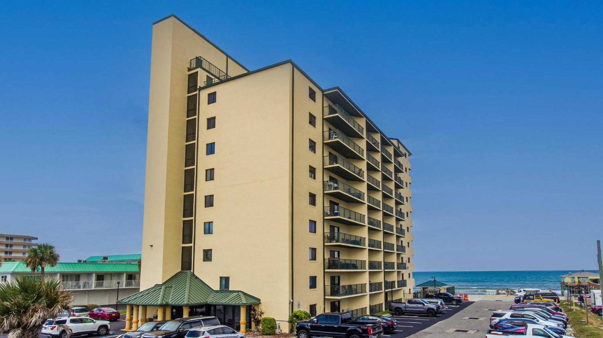 Ocean Views From Your Private Balcony! Sunglow Resort 907 By Brightwild Daytona Beach Shores Exteriér fotografie