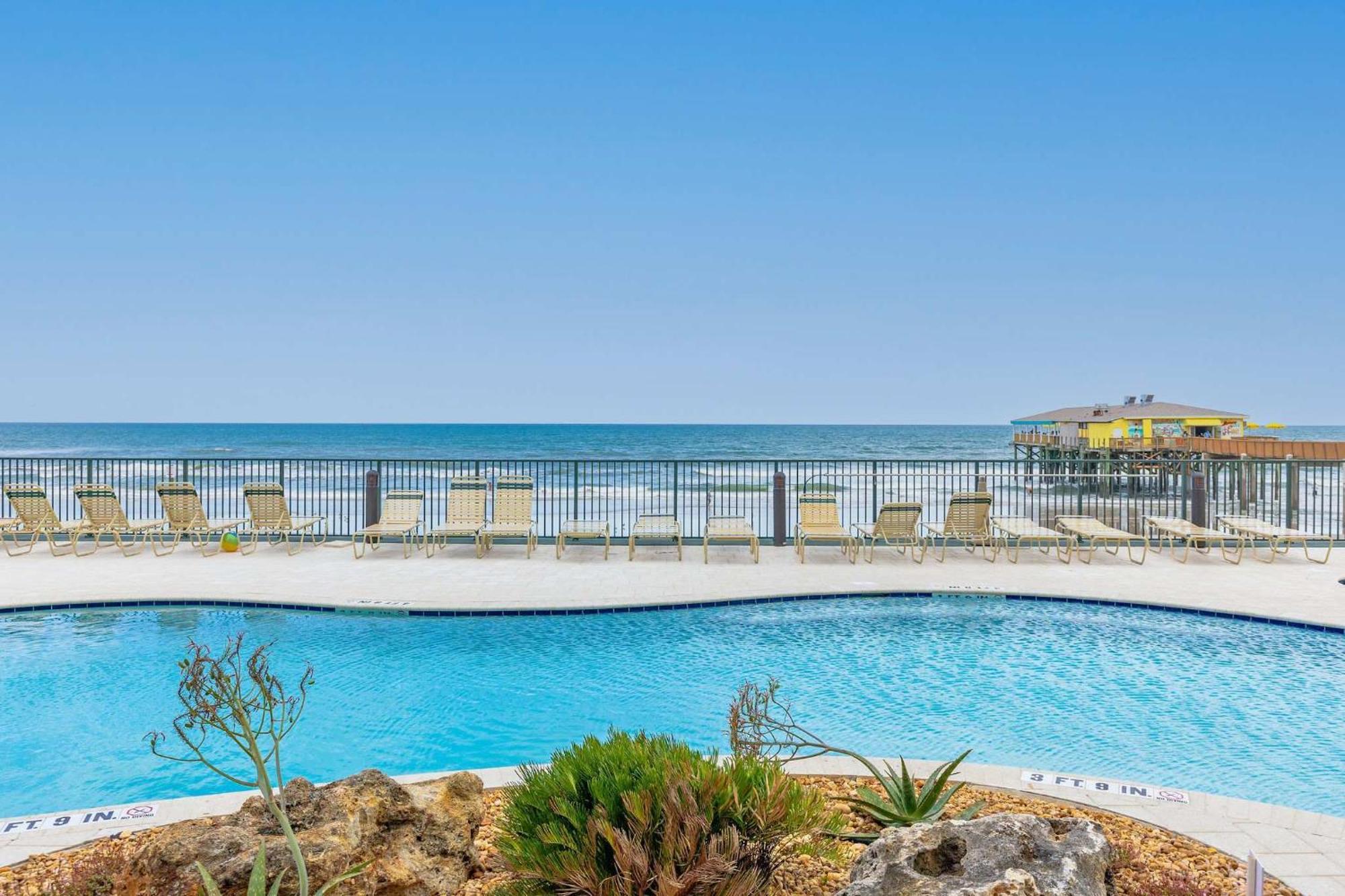 Ocean Views From Your Private Balcony! Sunglow Resort 907 By Brightwild Daytona Beach Shores Exteriér fotografie