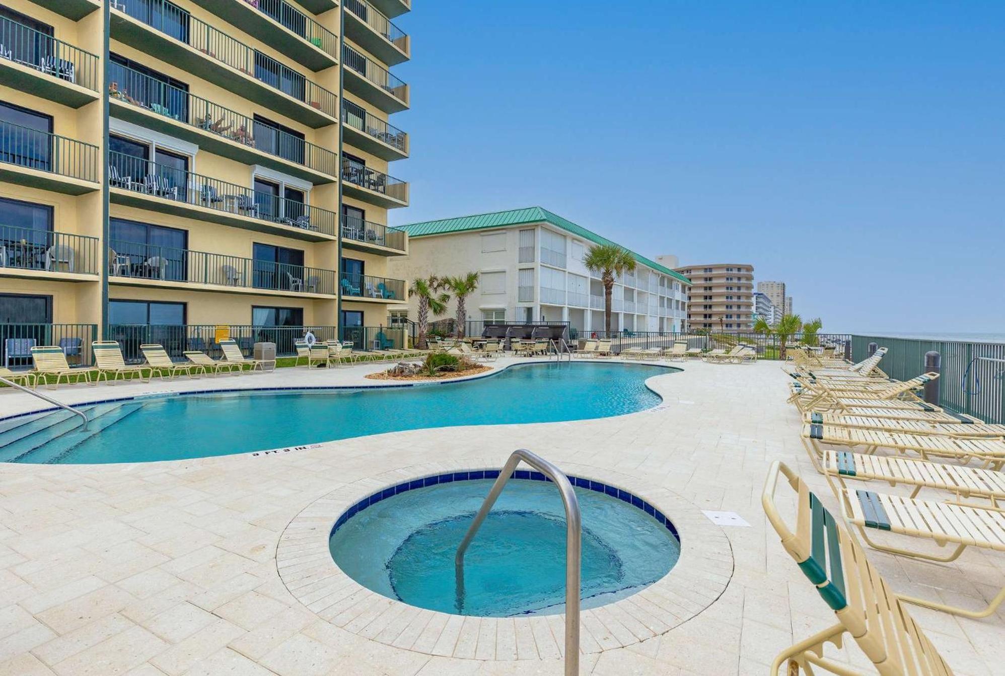 Ocean Views From Your Private Balcony! Sunglow Resort 907 By Brightwild Daytona Beach Shores Exteriér fotografie